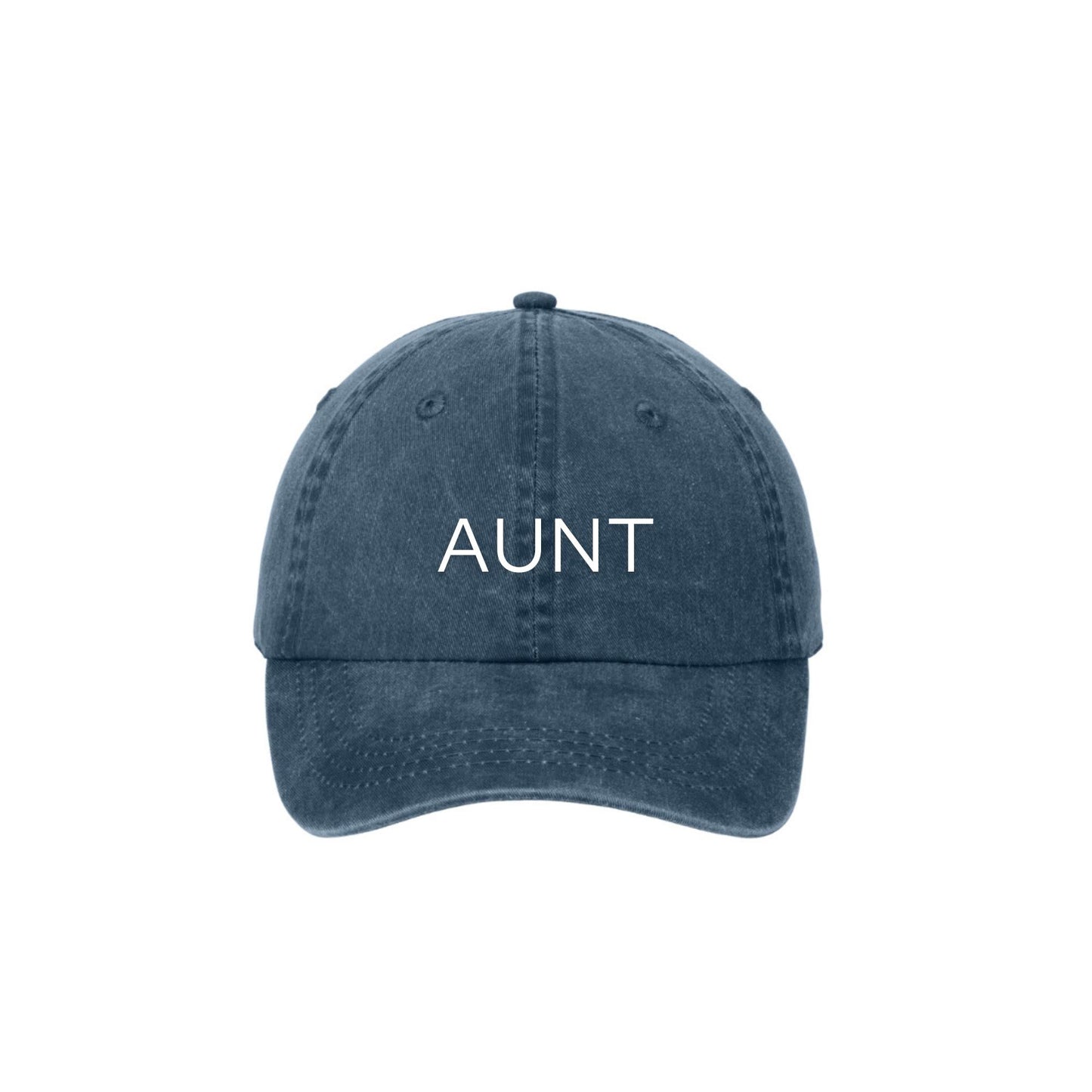 Cool Aunt Hat - Aunt gift - baseball cap - pigment dyed baseball cap - aunt to be - gift for aunt - cool aunt dad hat - embroidered aunt hat
