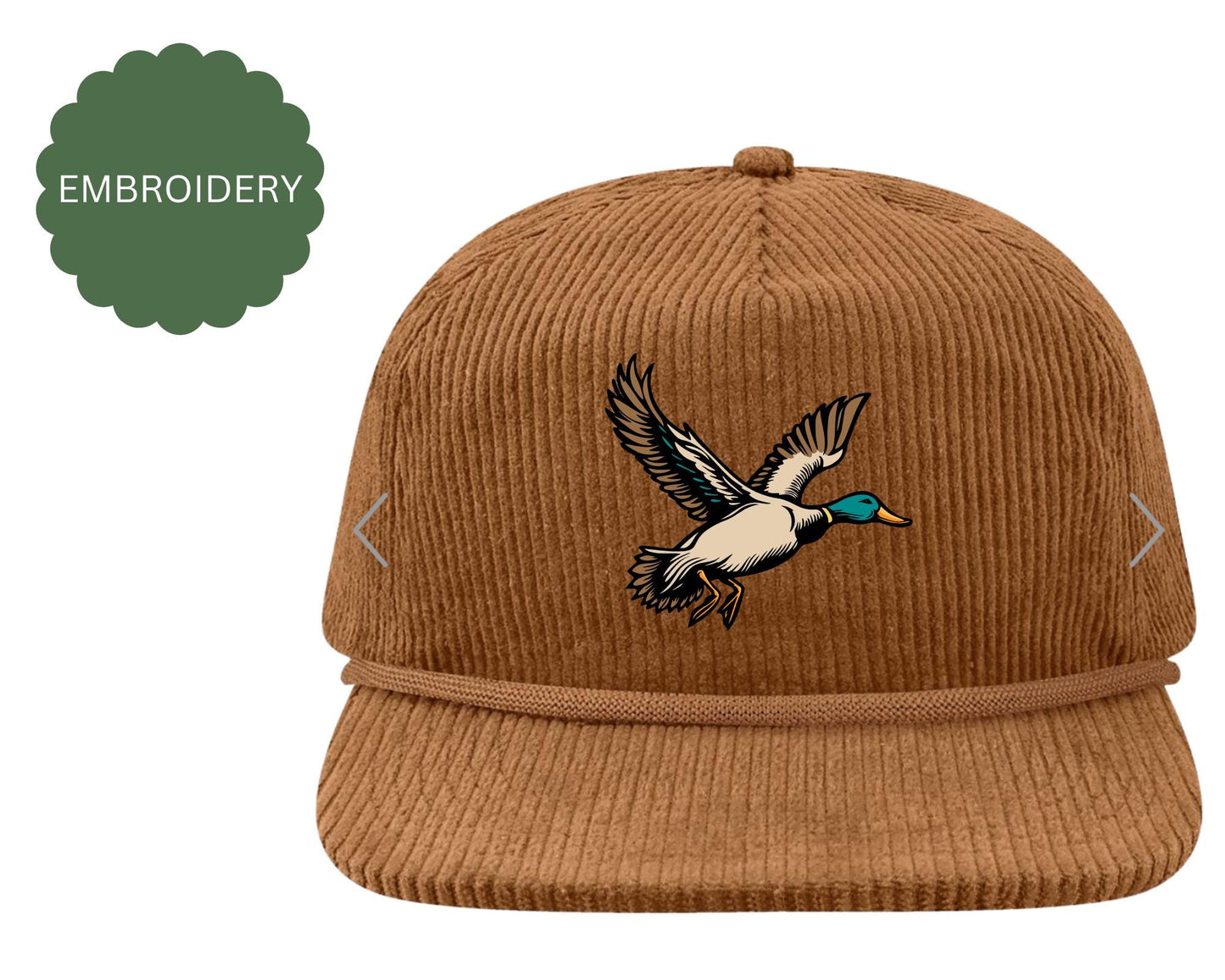 Embroidered Duck Hunting Hat - Mallard Duck hat - Dad hunting hat - father’s day gift - Grandpa hunting hat - Duck Hunting Hat