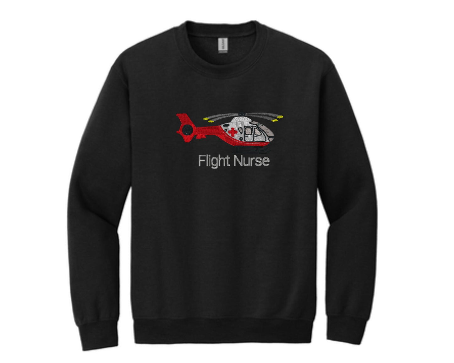 Embroidered FLIGHT nurse sweatshirt - CFRN nurse jacket - Flight nurse jacket -personalized nurse gift - Medical flight - ER flight nurse