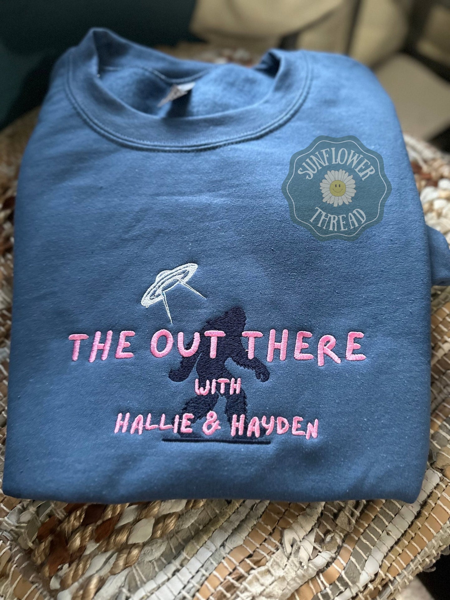 Embroidered Love and Other Conspiracies - Officially Licensed book merchandise- Licensed by Mallory Marlowe book sweatshirts - Romace Book