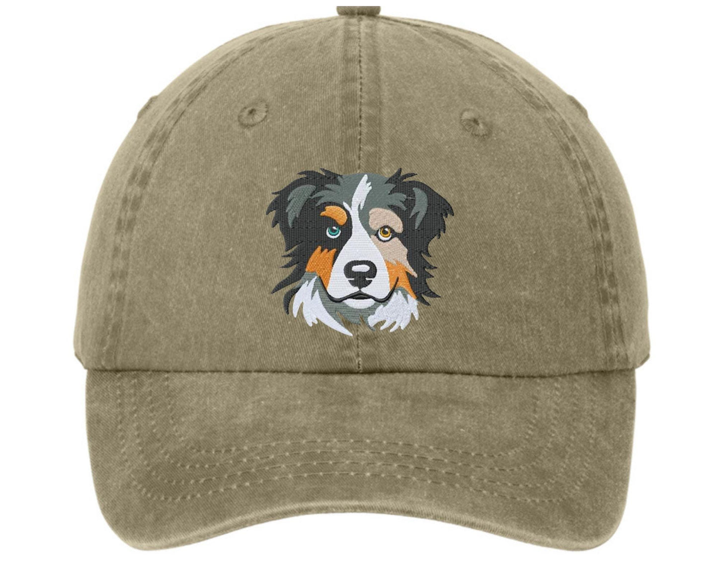 Embroidered Australian Shepard Hat - Aussie Hat - father’s day gift - dog dad gift - dog mom hat