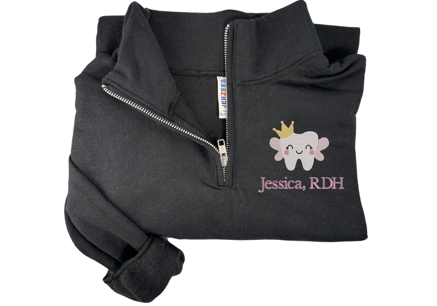 Embroidered dental Tooth Fairy’s Assisstant Sweatshirt - Pediatric Dentist embroidered sweatshirt - Pediatric dentist office - Tooth Fairy