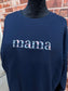 Embroidered MAMA floral Sweatshirt - MAMA pink floral Sweatshirt - MAMA sweatshirt - nana embroidered sweatshirt - mom gift