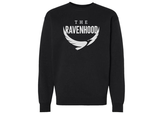 Embroidered Ravenhood Sweatshirt-  Ravenhood Crewneck - book sweatshirt - bookish - reader gift - Officially Licensed Ravenhood Merch