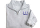 Embroidered Tri Delta sweatshirt - Delta Delta Delta wear - Sorority Sweatshirt - Big/Little Gift - Sorority Greek Licensed Merch