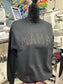 Embroidered glitter vinyl Mama sweatshirt - Appliqué Mama sweatshirt - Mama gift - personalize mama crewneck - personalized embroidery gift