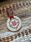 Embroidered Baby’s First Christmas Ornament- Hierloom Ornament - Persinalized Christmas Ornament - Baby’s Christmas Tree Ornament Gift