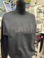 Embroidered glitter vinyl Mama sweatshirt - Appliqué Mama sweatshirt - Mama gift - personalize mama crewneck - personalized embroidery gift