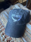 Embroidered Ravenhood Series hat-  pigment dyed baseball hat - book hat - bookish - reader gift - Officially Licensed Ravenhood Merch