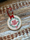 Embroidered Baby’s First Christmas Ornament- Hierloom Ornament - Persinalized Christmas Ornament - Baby’s Christmas Tree Ornament Gift