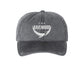 Embroidered Ravenhood Series hat-  pigment dyed baseball hat - book hat - bookish - reader gift - Officially Licensed Ravenhood Merch
