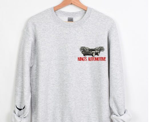 Embroidered Ravenhood Sweatshirt-  Ravenhood Crewneck - book sweatshirt - bookish - reader gift - Officially Licensed Ravenhood Merch