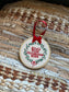 Embroidered Baby’s First Christmas Ornament- Hierloom Ornament - Persinalized Christmas Ornament - Baby’s Christmas Tree Ornament Gift